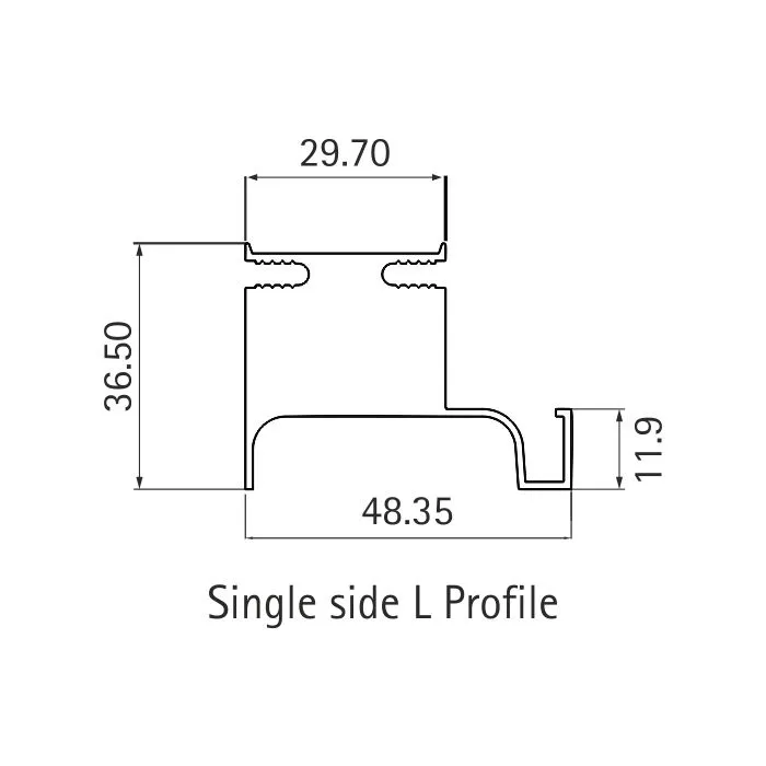 Hettich Gola Profile 3000 mm