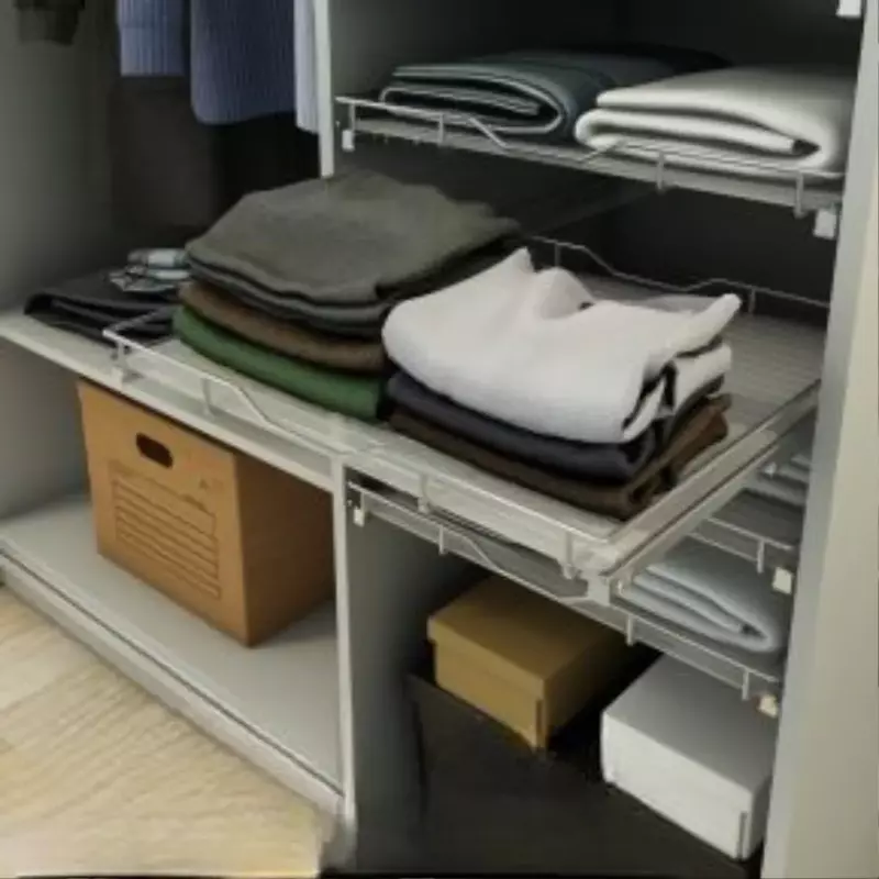 Hettich Pull Out Shelf - Wardrobe