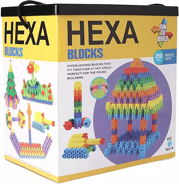 HEXA BLOCKS FUN TO BUILD