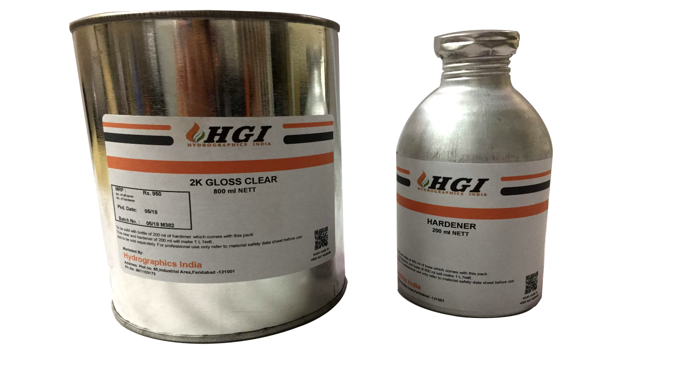 Hydrographic Printing Topcoat Clear With Hardener