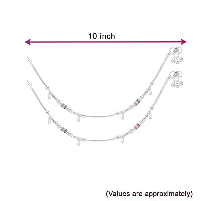 Silver Women Anklets/payal Silver Women Anklets/payal