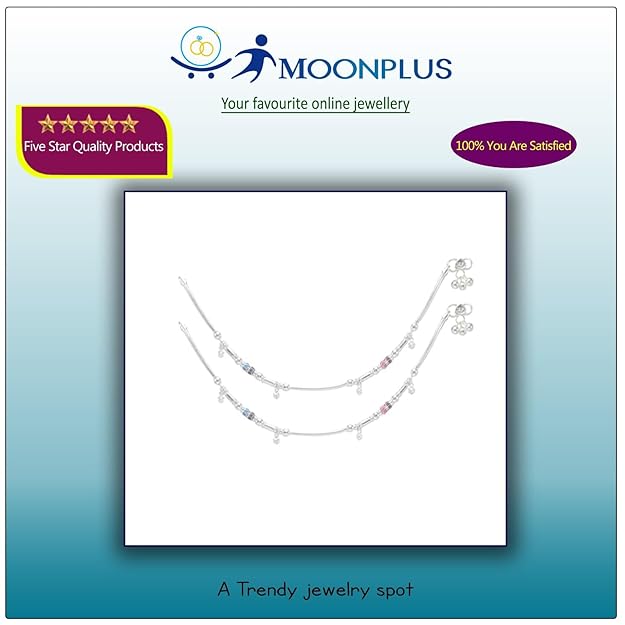 Silver Women Anklets/payal