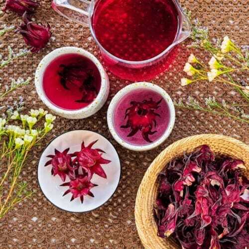 Hibiscus Flower Tea – 100% Natural, Caffeine-Free Herbal Tea | Rich in Antioxidants & Wellness Support 50 Gram