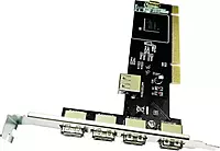 PCI Controller Card High Speed 5 Ports USB 2.0 Hub,Controller Adaptor Module Network Interface Card  (Black) PCI Controller Card High Speed 5 Ports USB 2.0 Hub,Controller Adaptor Module Network Interface Card  (Black)
