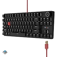 Dawg HighKEY 373 Mechanical Gaming Keyboard – Blue Glacier Switches | White Backlighting