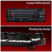 Dawg HighKEY 373 Mechanical Gaming Keyboard – Blue Glacier Switches | White Backlighting