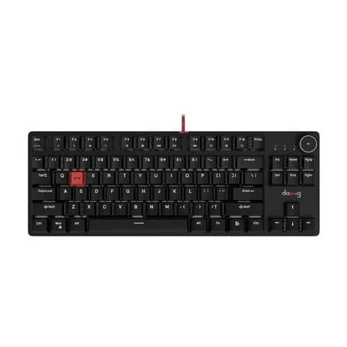 Dawg HighKEY 373 Mechanical Gaming Keyboard – Blue Glacier Switches | White Backlighting