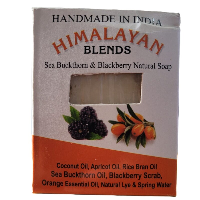 Himalayan Sea Buckthorn & Blackberry Natural Soap