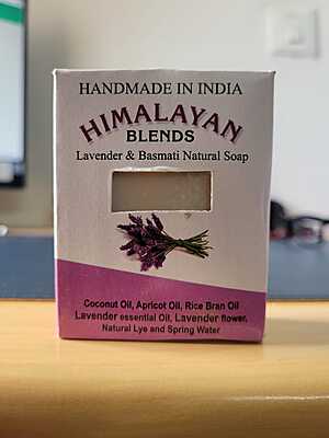 Himalayan Lavender & Basmati Natural Soap