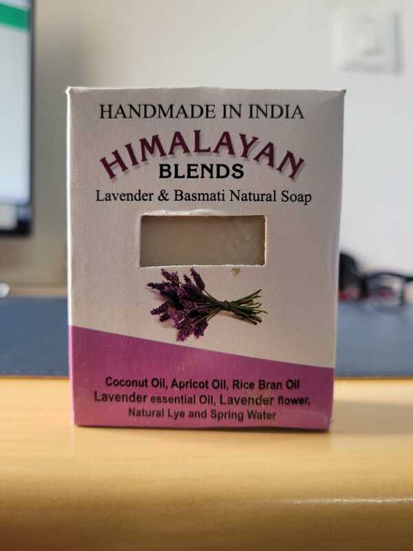 Himalayan Lavender & Basmati Natural Soap