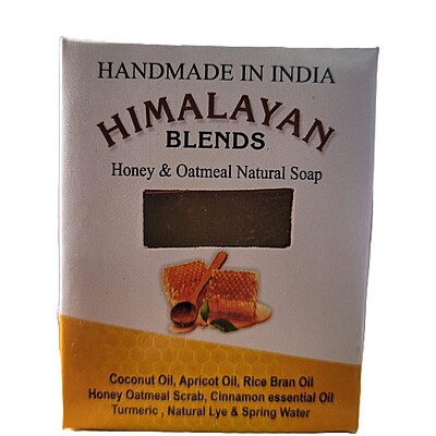 Himalayan Honey Oatmeal Natural Soap