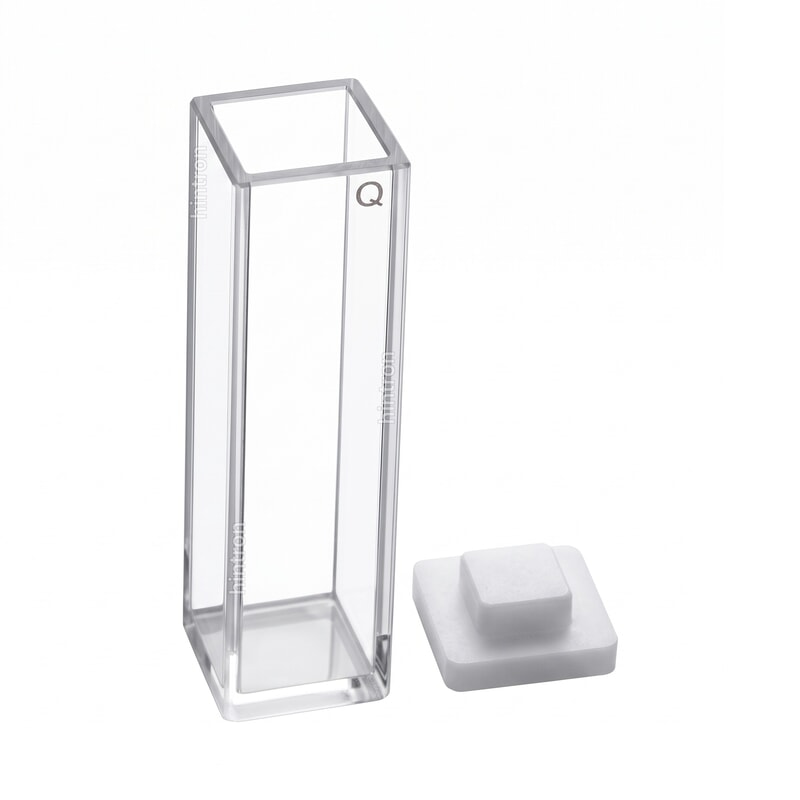 Fluorescence Cuvette, Standard, with PTFE Lid