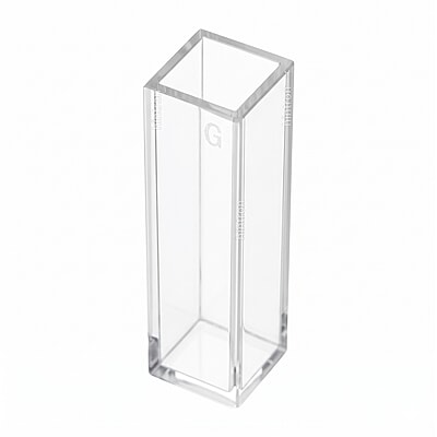 Fluorescence Cuvette, Standard, with PTFE Lid