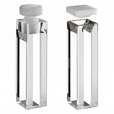 Fluorescence Cuvette, Standard, with PTFE Stopper