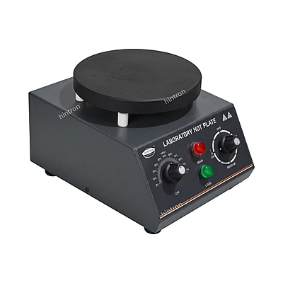 Hintron HTN-HP001 laboratory hot plate, round 8 in, isometric view