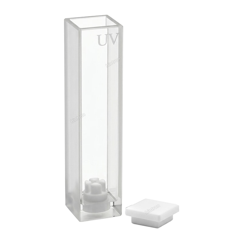 Macro Cuvette with PTFE Cover and Magnetic Stirrer Slot