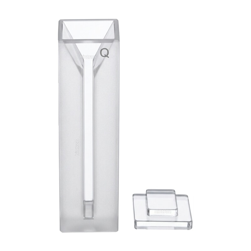 Micro and Semi-Micro Spectrophotometer Cuvette, White Wall