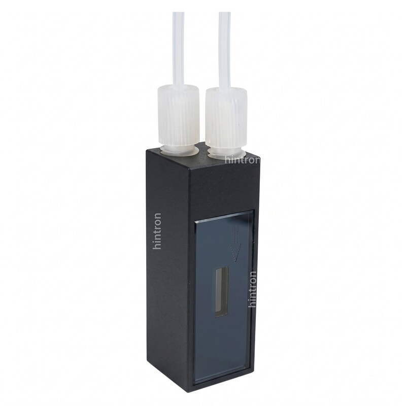 Sub-Micro Tablet Dissolution Cell with PTFE Tubing and 2 × 8 mm Window