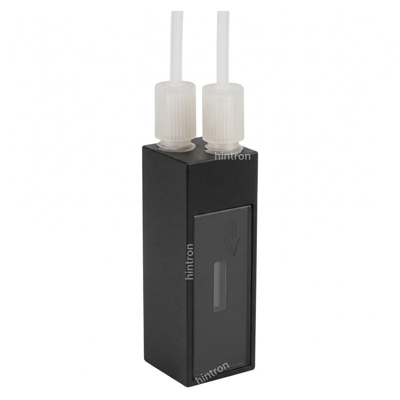 Sub-Micro Tablet Dissolution Cell with PTFE Tubing and 3.5 × 11 mm Window