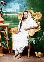 Holy Mother Sri Sarada Devi - In Studio - Sitting in Chair Photo