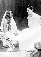 Holy Mother Sri Sarada Devi Photo - Sister Nivedita with Holy Mother