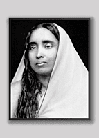 Holy Mother Sri Sarada Devi - Meditation Bust Photo