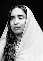 Holy Mother Sri Sarada Devi - Meditation Bust Photo Holy Mother Sri Sarada Devi - Meditation Bust Photo