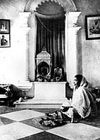 Holy Mother Sri Sarada Devi - Udbodhan Shrine Photo