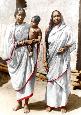 Holy Mother Sri Sarada Devi - Maku and Neda with Holy Mother