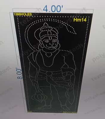 HM14 HANUMANJI 8X4 FEET 1366HOLES