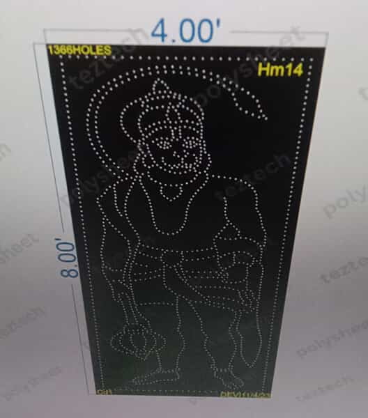 HM14 HANUMANJI 8X4 FEET 1366HOLES