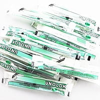 HMD Unolok Syringe 2.5ml 24G x 1 Inch Needle | Luer Lock Sterile Disposable Syringe | Box of 100
