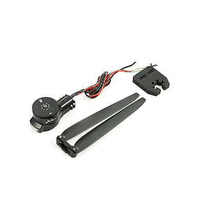 Hobbywing X6 Plus G2 Integrated FOC ESC and CNC Aluminium Heat Sink Housing Detail CCW