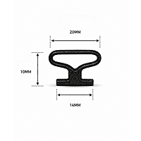 Plastic Mobile Packing Box Hook Hanger Plastic Mobile Packing Box Hook Hanger