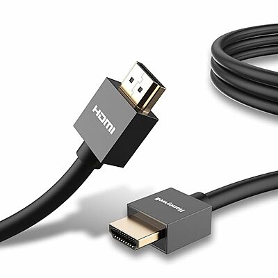 Honeywell HDMI Cable v2.0 with Ethernet, 3D/4K@60Hz Ultra HD Resolution, 2 Mtr, 18 GBPS Transmission Speed, High-Speed, Compatible with all HDMI Devic