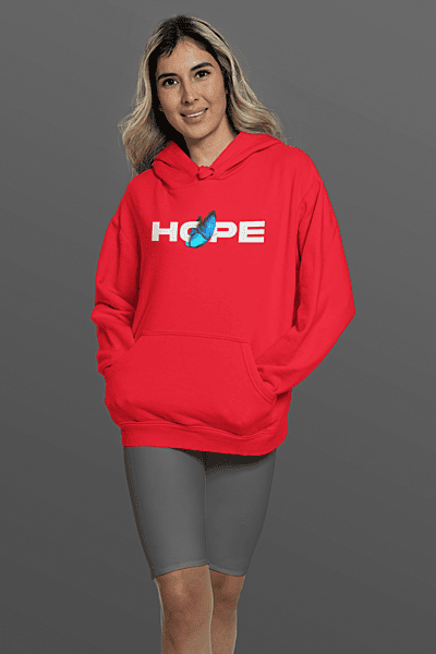 Azure Hope Hoodie
