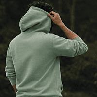 Unisex Sage Green PLAIN Hoodie