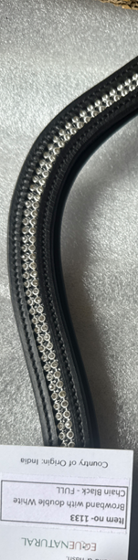 Equenatural Brow Band - Hot Fix Chain