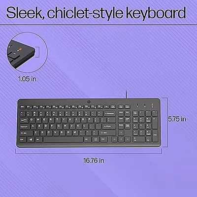 HP 150 Wired Keyboard (664R5AA#ACJ)