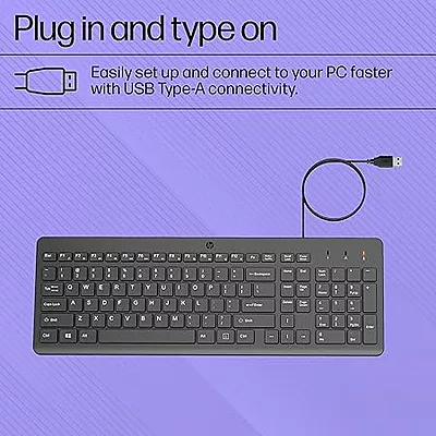 HP 150 Wired Keyboard (664R5AA#ACJ)