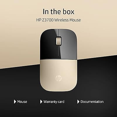 HP Z3700 Wireless Optical Mouse with USB Receiver and 2.4GHz Wireless Connection/ 1200DPI / 16 Months Long Battery Life/Ambidextrous and Slim Design HP Z3700 Wireless Optical Mouse with USB Receiver and 2.4GHz Wireless Connection/ 1200DPI / 16 Months Long Battery Life/Ambidextrous and Slim Design