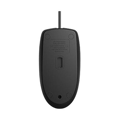 HP M050 3 Button Wired USB Mouse, 1200 DPI, Ergonomic Design, Optical Engine