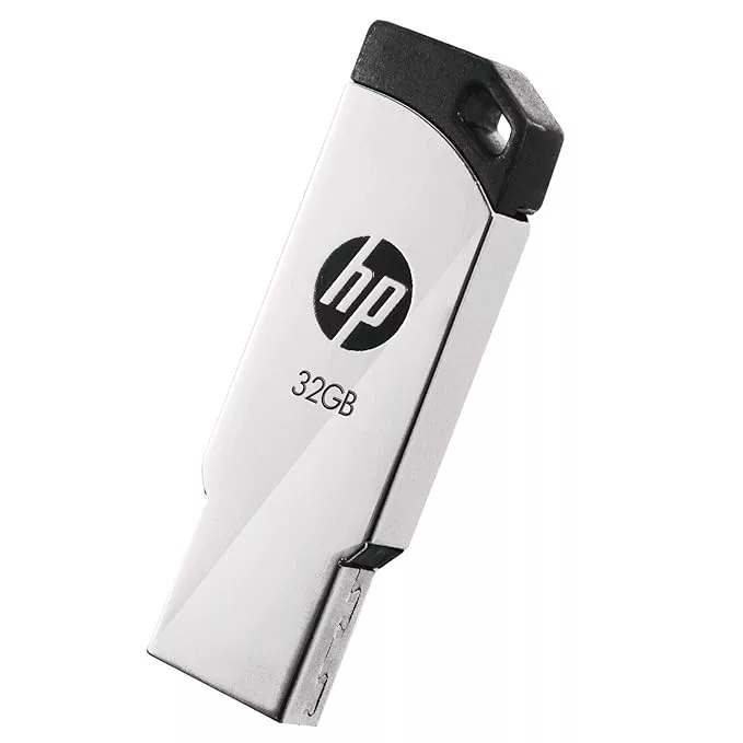 HP v236w 32GB USB 2.0 Pen Drive, Grey HP v236w 32GB USB 2.0 Pen Drive, Grey