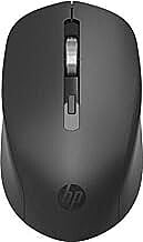 Hp S1000 Plis Silent Usb Wireless Computer Mute Mouse
