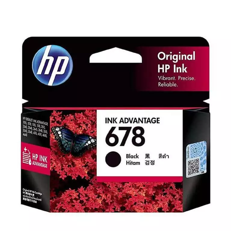 Hp - 678 Catridge Black