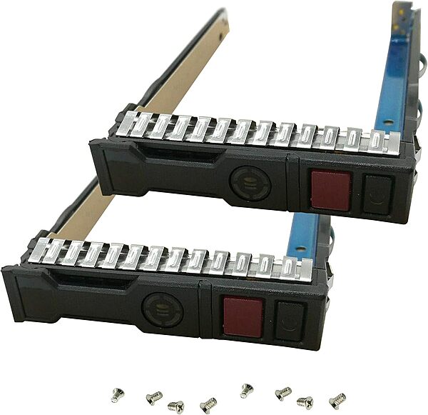 2.5" SFF SAS/NVMe SSD & HDD Tray Caddy for HP ProLiant DL360 Gen10 / HP ProLiant DL380 Gen10