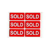 Pack of 42 SOLD Self Adhesive Labels 25x50mm