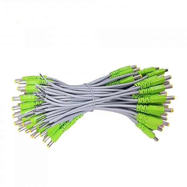 DC Power Plug Adapter (Gold) - Pack of 100