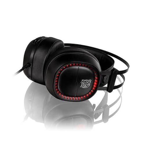Thermaltake TT Esports Shock Pro RGB Gaming Headset – 7.1 Surround Sound | USB | Black