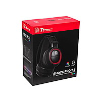 Thermaltake TT Esports Shock Pro RGB Gaming Headset – 7.1 Surround Sound | USB | Black